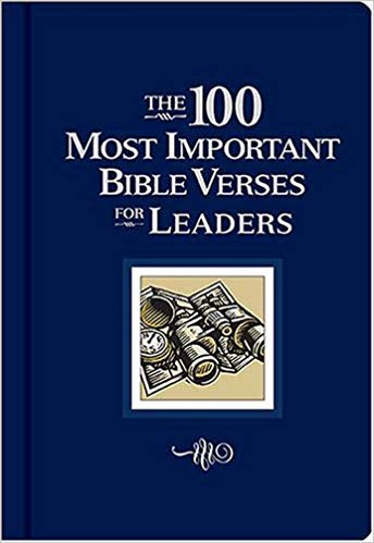 The 100 Most Important Bible Verses For Leaders HB - W Publishing Group